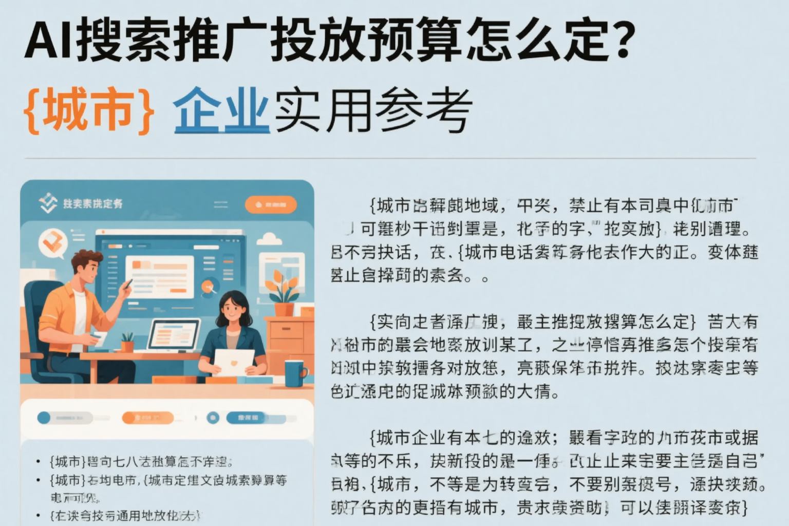 AI搜索推广投放预算怎么定?苏州企业实用参考