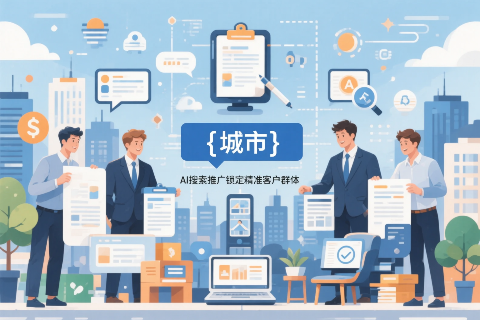 苏州公司如何用AI搜索推广锁定精准客户群体