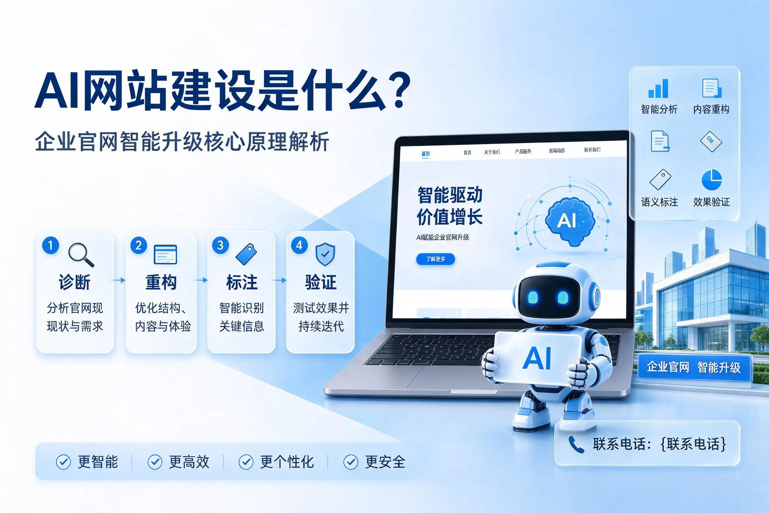 AI网站建设是什么？苏州企业官网智能升级核心原理解析