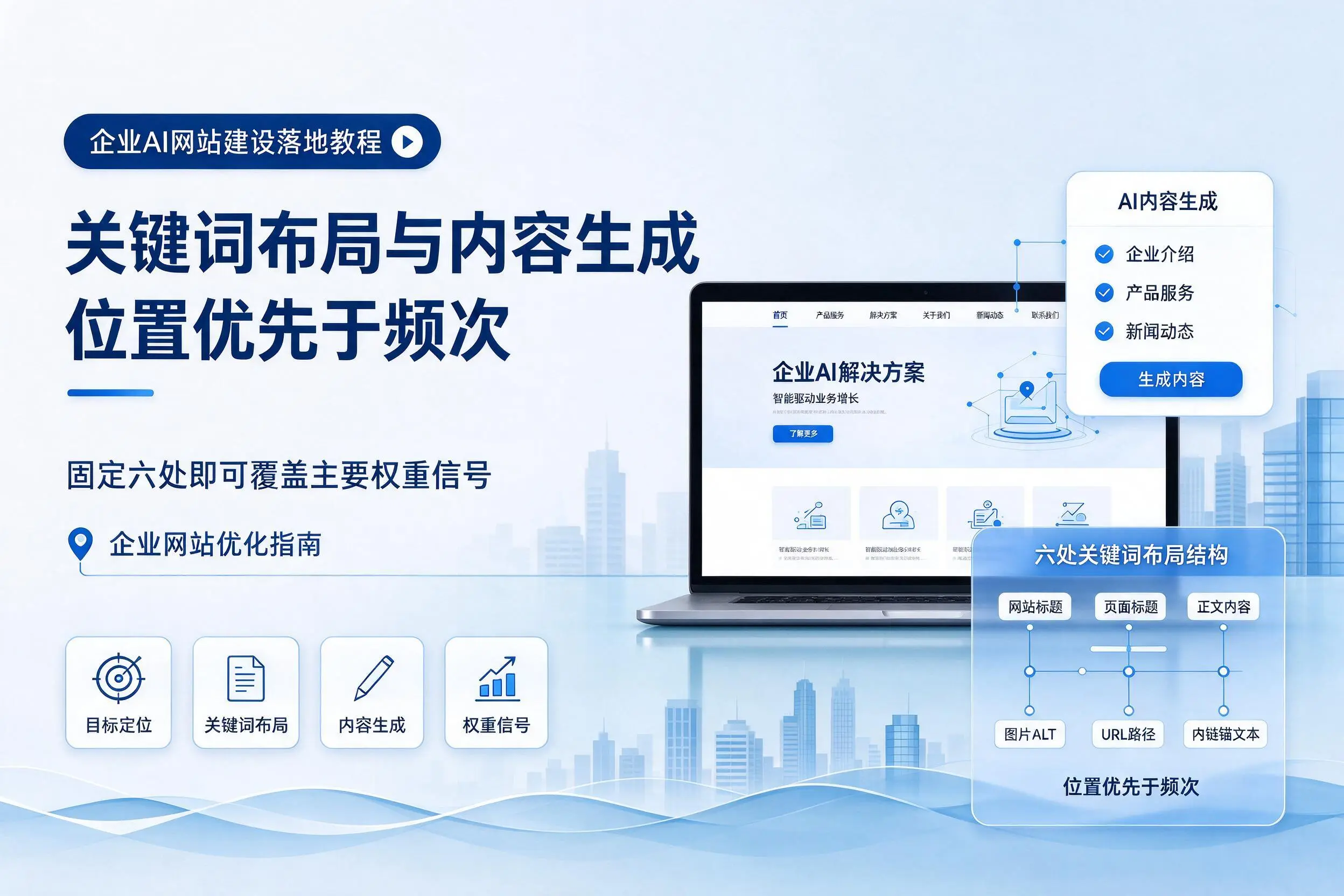 苏州企业AI网站建设落地教程：关键词布局与内容生成